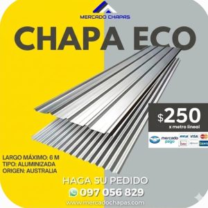 Chapa     ECO      Trapezoidal o Acanalada