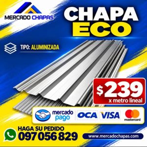Chapa     ECO      Trapezoidal o Acanalada