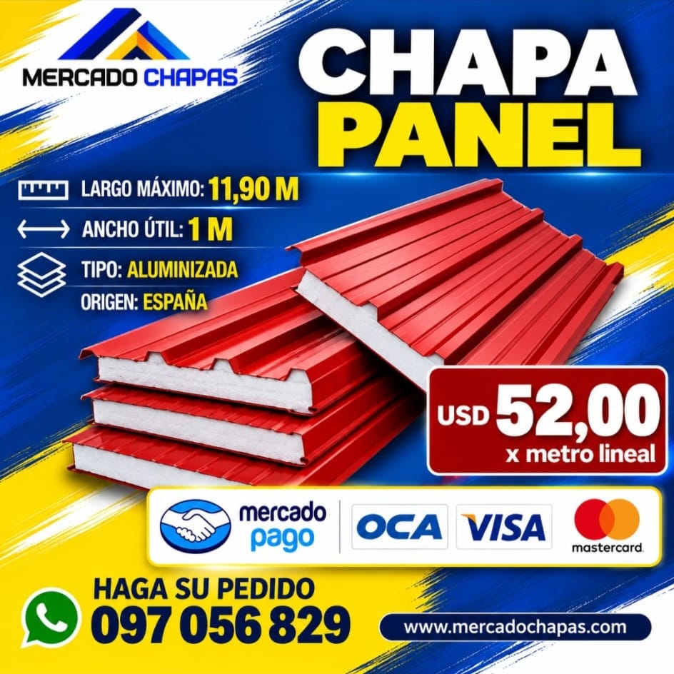 Panel Aislante Trapezoidal