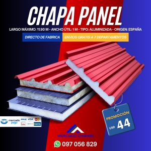 Panel Aislante Trapezoidal