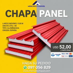 Panel Aislante Trapezoidal
