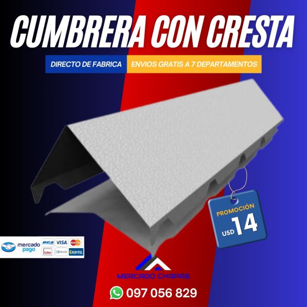 CUMBRERA CON CRESTA