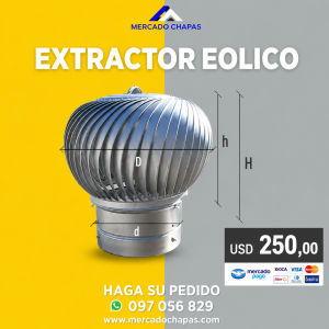 Extractores eolicos